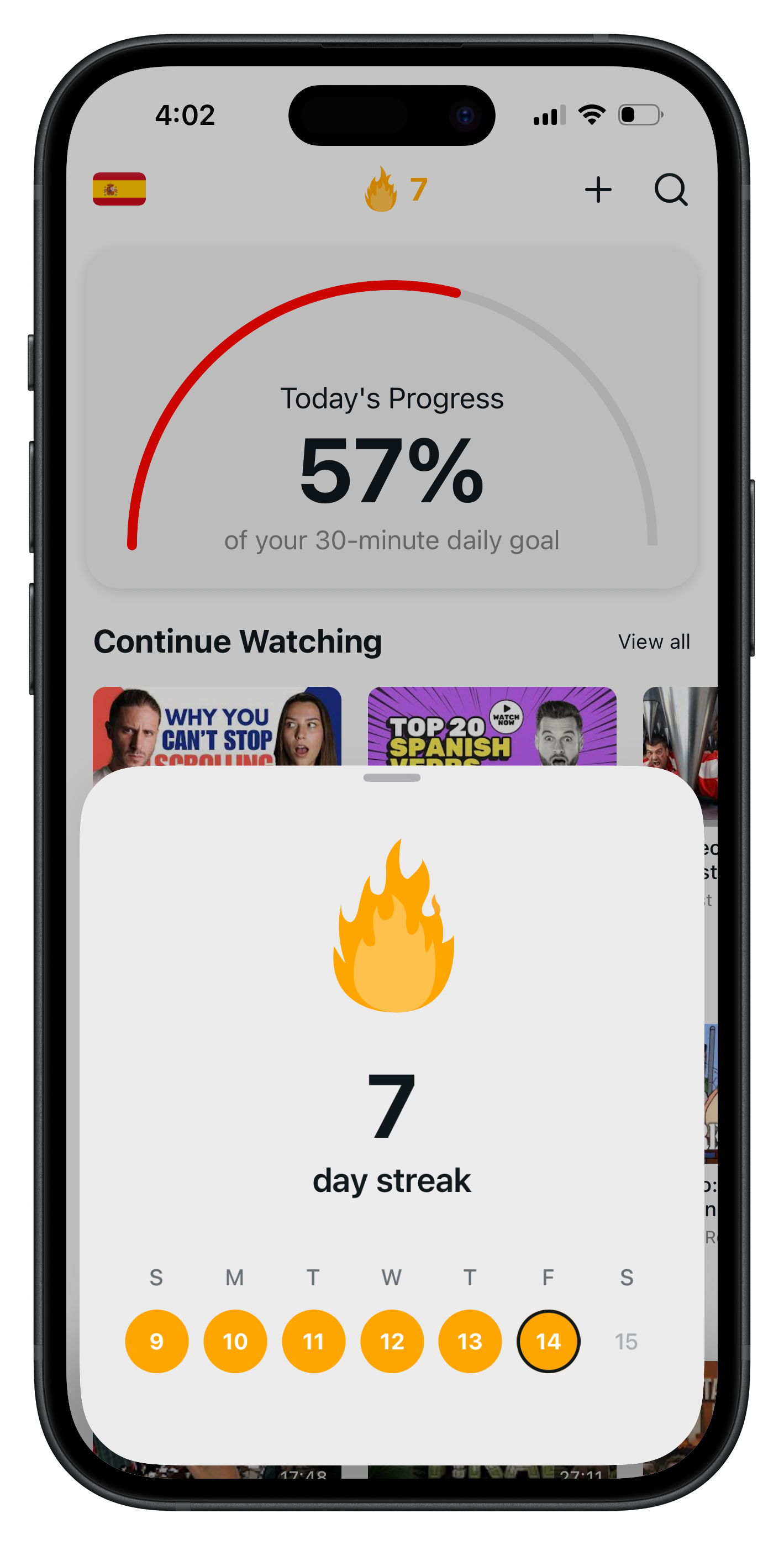 Bilingual app feature 4